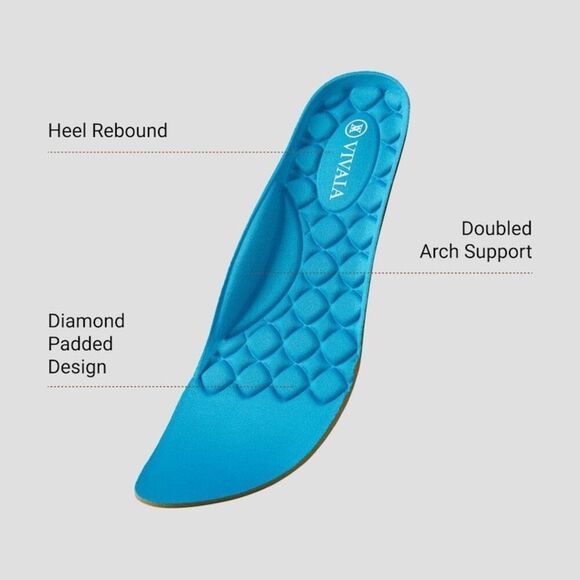 VIVAIA Tamia Walker Lightweight Almond-Toe Flats Black Knit size 43 US 11 - Picture 11 of 13